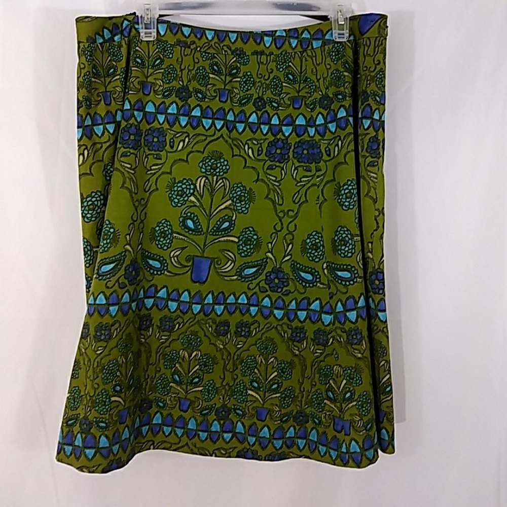 Talbot's stretch woman petite lined skirt 18W